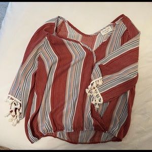 Boutique Cropped Blouse